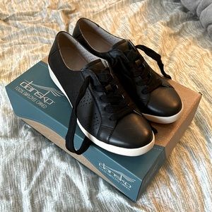 Dansko womens sneakers black size 39(9)